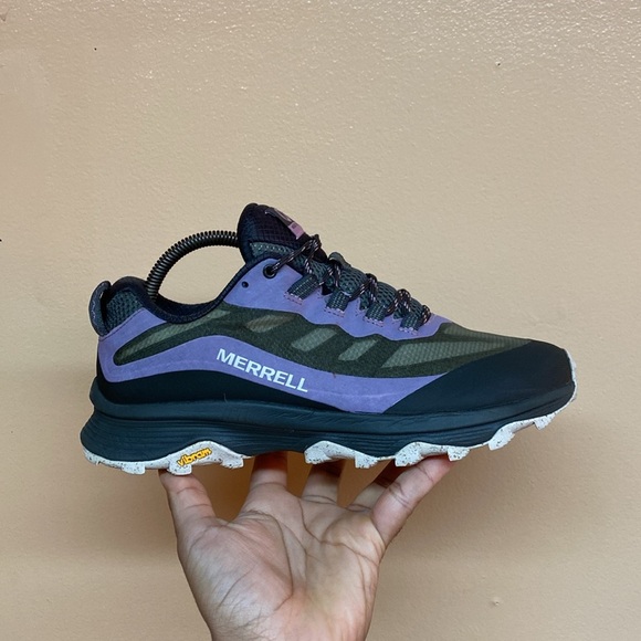 Merrell Moab Speed Floatpro Gore-Tex Trail Sneakers “Purple Green” - Picture 4 of 16